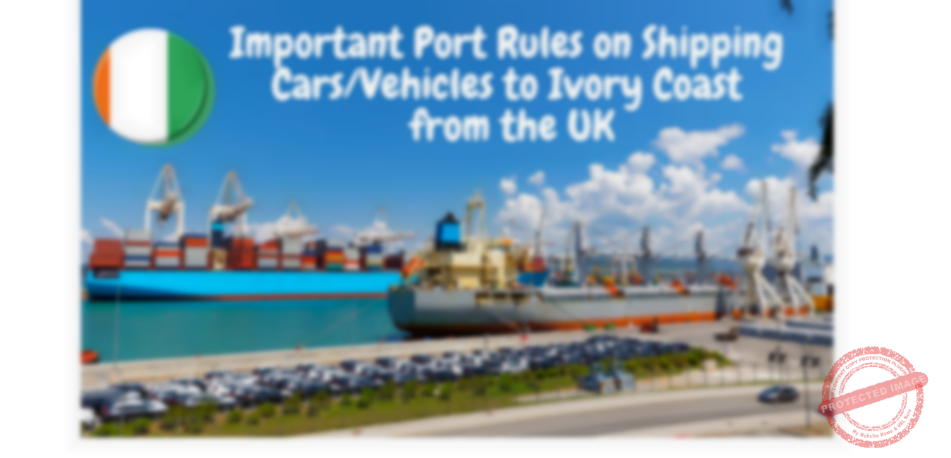 Car shipping to Ivory Coast from the UK