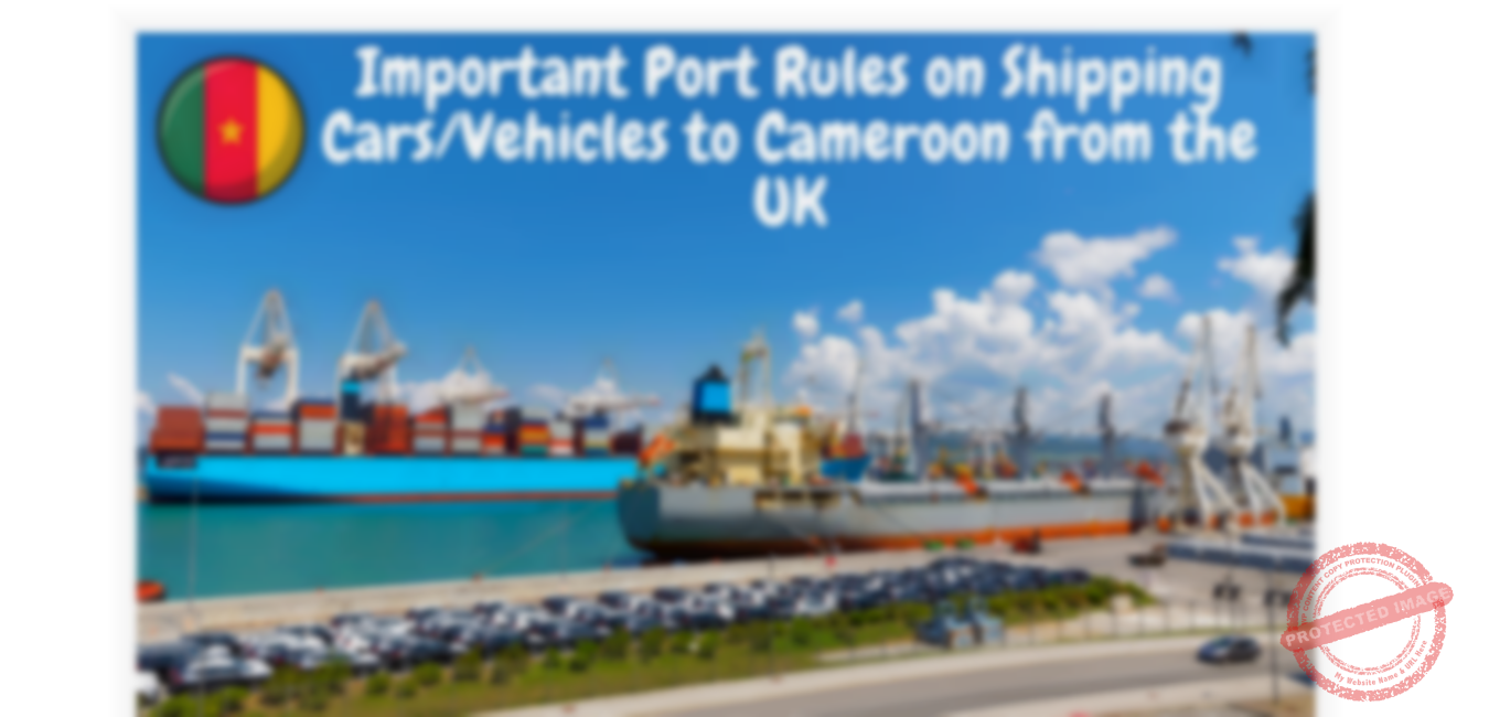 Car shipping to Cameroon from the UK