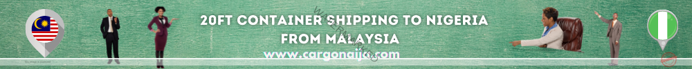 20ft Container Shipping from Malaysia to Nigeria
