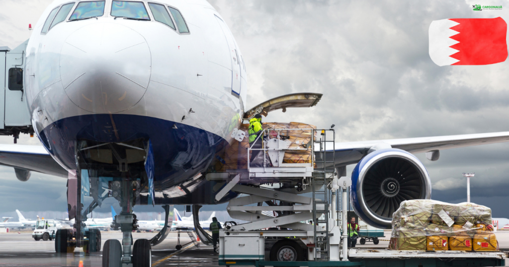 Air freight and cargo shipping from UK to Bahrain with fast airport delivery service