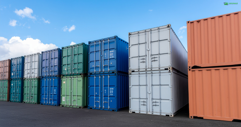 20ft and 40ft container size comparison shipping UK to USA