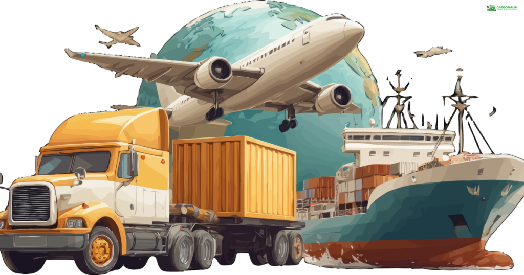 air freight from UK to USA cargo plane airport shipping service