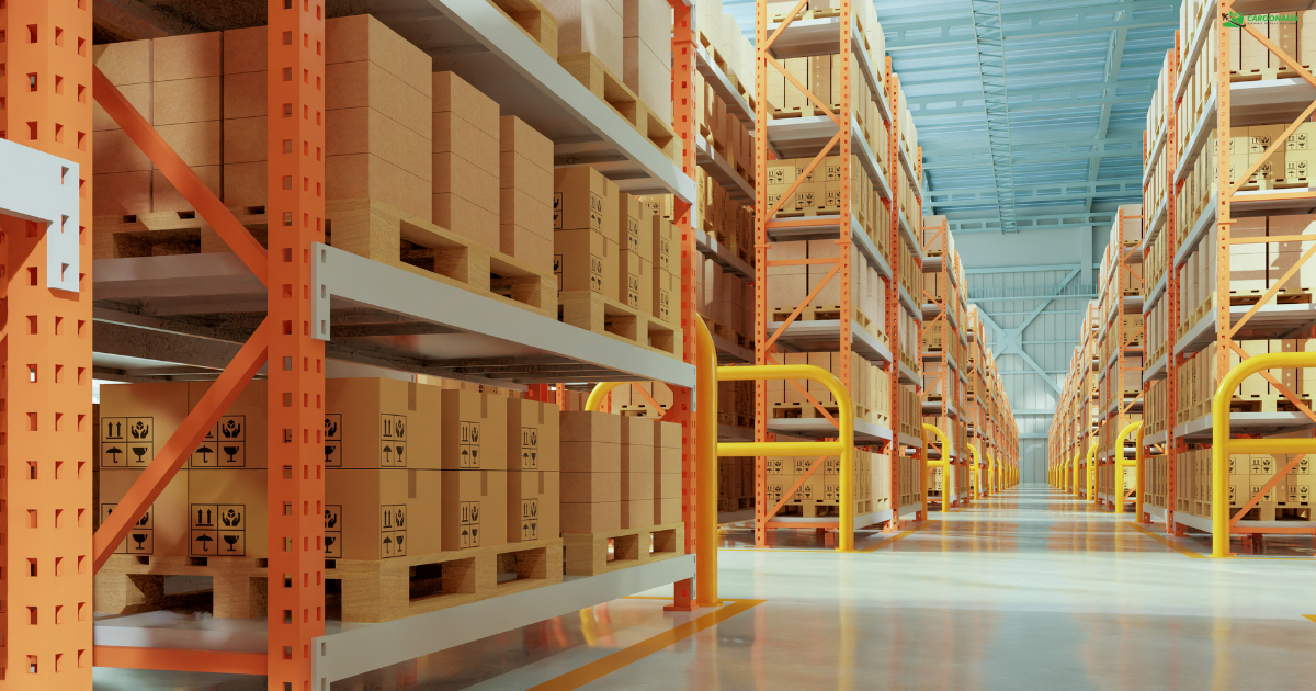 cargo pallets ready for export shipping from UK to South Africa by Cargonaija