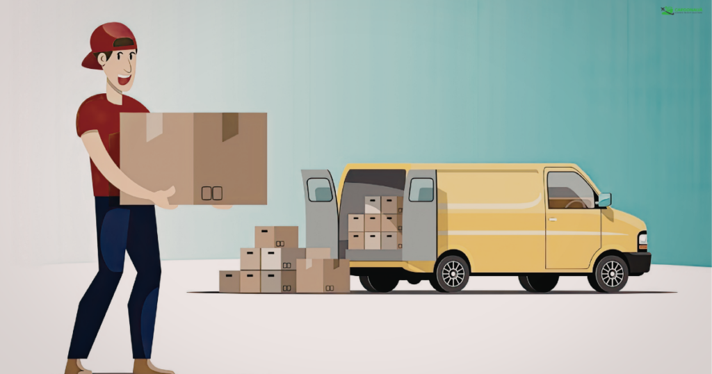 courier collecting cargo from home UK air freight pickup service Cargonaija