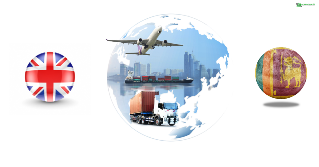 shipping from UK to Sri Lanka air cargo plane freight delivery fast service