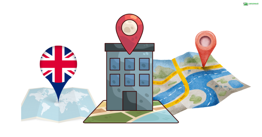 UK cargo collection locations for shipping from UK to Nigeria with Cargonaija