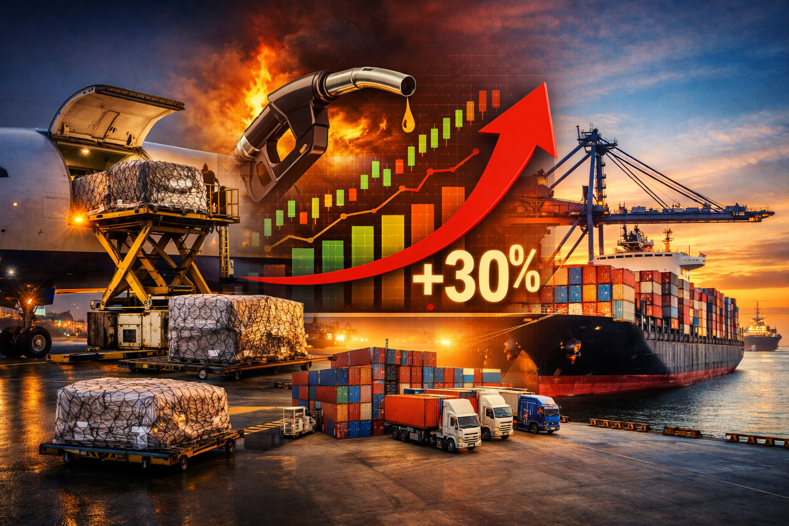 Read more about the article Global Oil Crisis: Why Shipping from UK to Nigeria Is Getting Expensive — And What We Did Differently