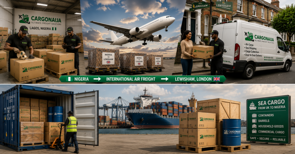 Shipping from Nigeria to Lewisham – Cargonaija